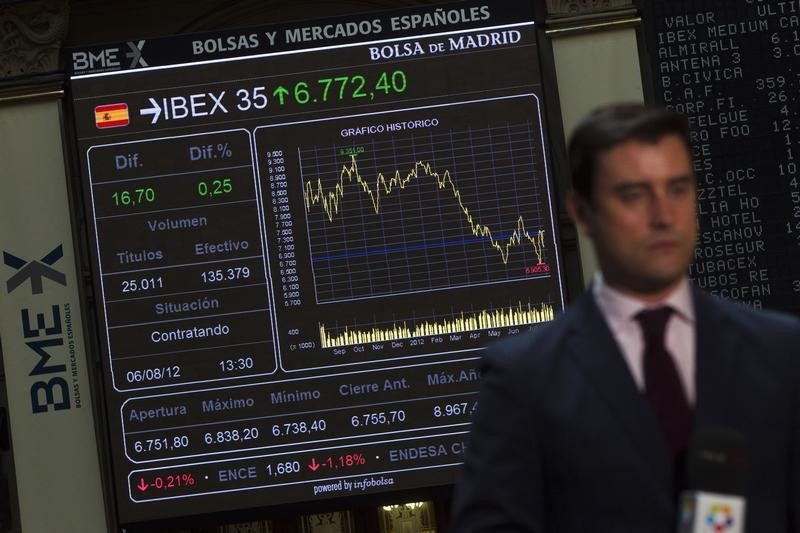 Spain stocks higher at close of trade; IBEX 35 up&nbsp;0.29%