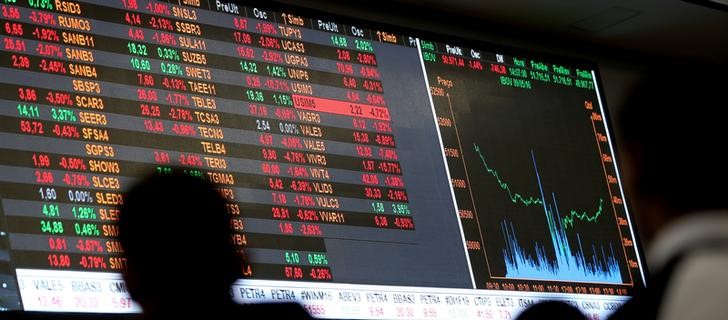 Brazil stocks lower at close of trade; Bovespa down&nbsp;1.09%