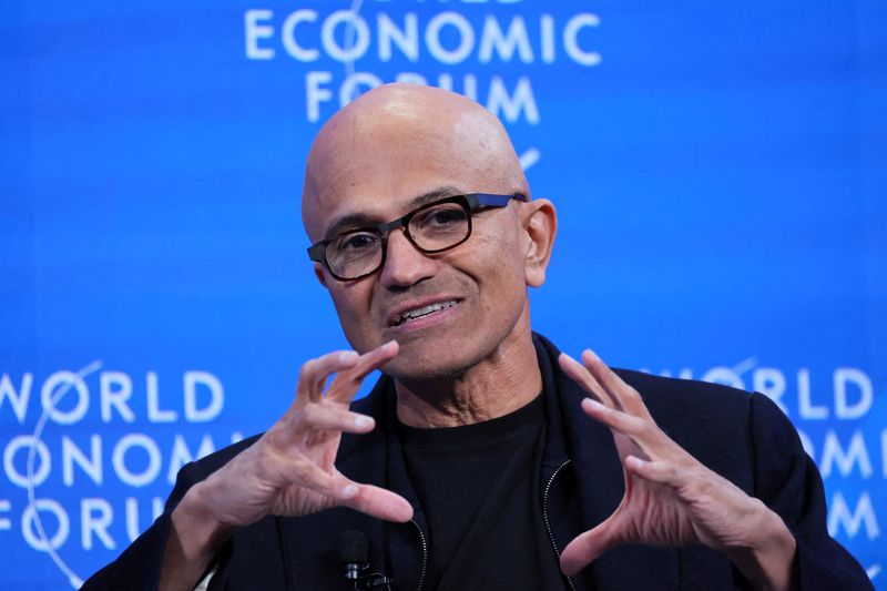 Microsoft CEO Nadella’s 2024 pay rose 63% to $79 million on stock&nbsp;awards