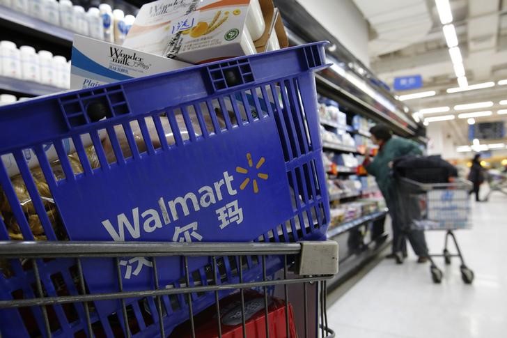 Walmart, Carvana slump premarket; Alibaba&nbsp;rises