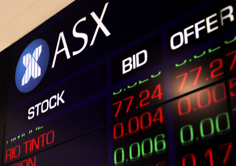 Australia stocks lower at close of trade; S&P/ASX 200 down&nbsp;0.12%