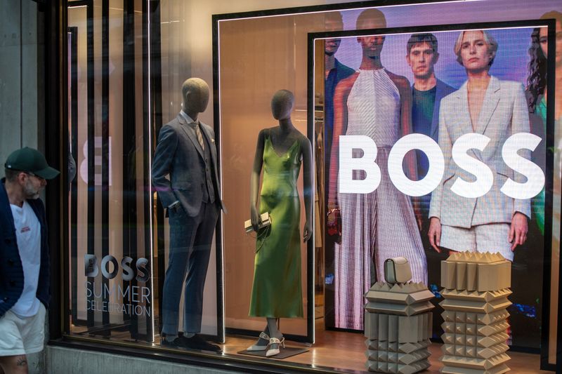 Hugo Boss sees broadly stable 2025 sales, flags muted demand in 1st&nbsp;quarter