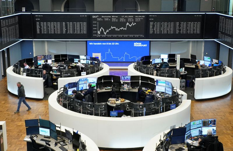 European shares hit two-month low as Trump touts sweeping&nbsp;tariffs