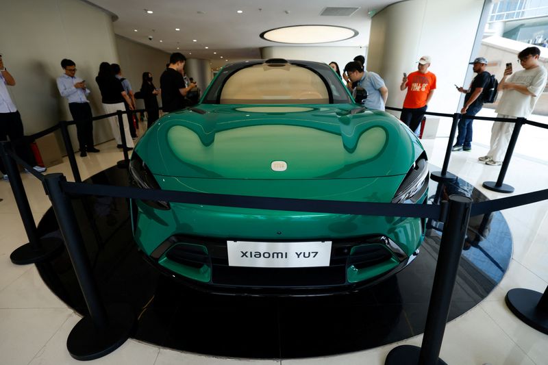 Xiaomi to unveil prices for new YU7 SUV at June 26&nbsp;launch
