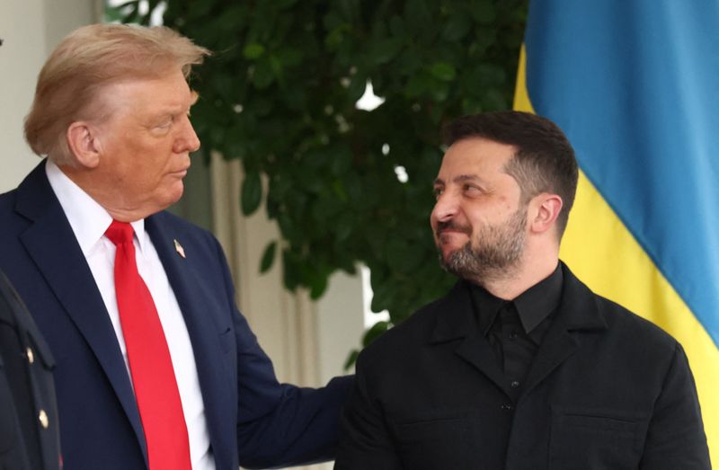 European defense stocks slip following positive Trump–Zelenskiy&nbsp;talks